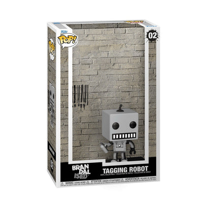 Funko Pop! Art Cover Brandalised Tagging Robot Vinyl Figure #02