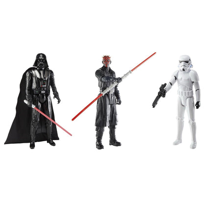 Star Wars Clash of the Dark Side 12” Figure Set Darth Vader Maul Stormtrooper