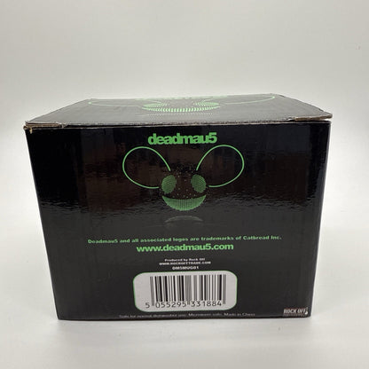Deadmau5 Dot Face Black & Green Mug (Rock Off) - Damaged