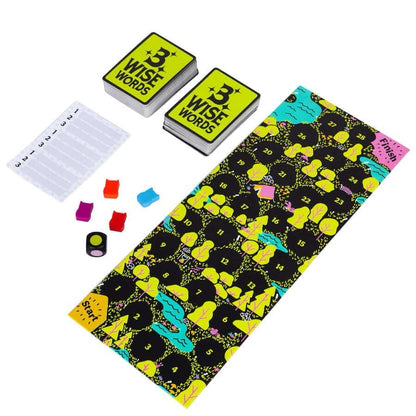 3 Wise Words: A Word-Guessing, Clue-Stealing Family Game