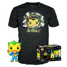 Funko Pop! Tees Joker Neon - Batman Animated Series T-Shirt & Figure Box Set XL
