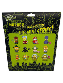 Kidrobot The Simpsons Treehouse of Horror Zombie Family Glow Vinyl Figures