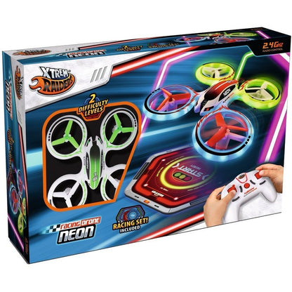 Xtrem Raiders Racing Drone Indoor Or Outdoor Kids Drone With Neon Lights