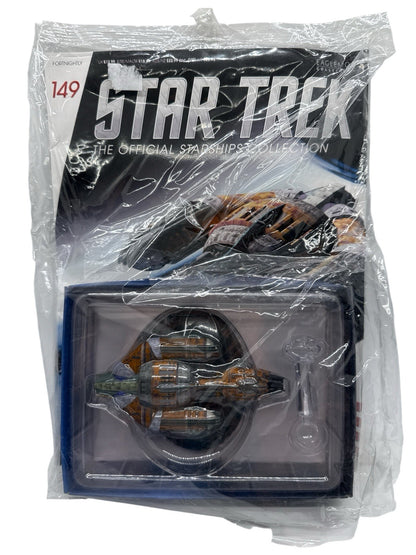 Eaglemoss Star Trek Starships Collection #149 Krenim Warship with Magazine