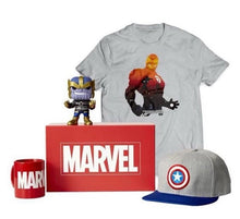 WOOTBOX Marvel Avengers - Pop Bobblehead Holiday Thanos #533 + Mug, Cap & Tee (M
