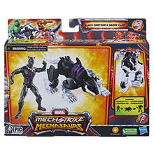 Hasbro Marvel Mech Strike Mechasaurs Black Panther & Sabre Claw Set