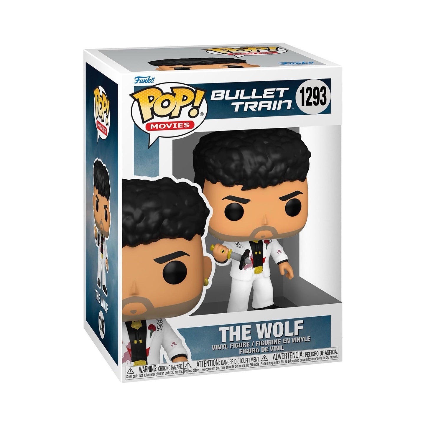 Funko Pop! Movies: Bullet Train - The Wolf #1293 (Damaged Box)