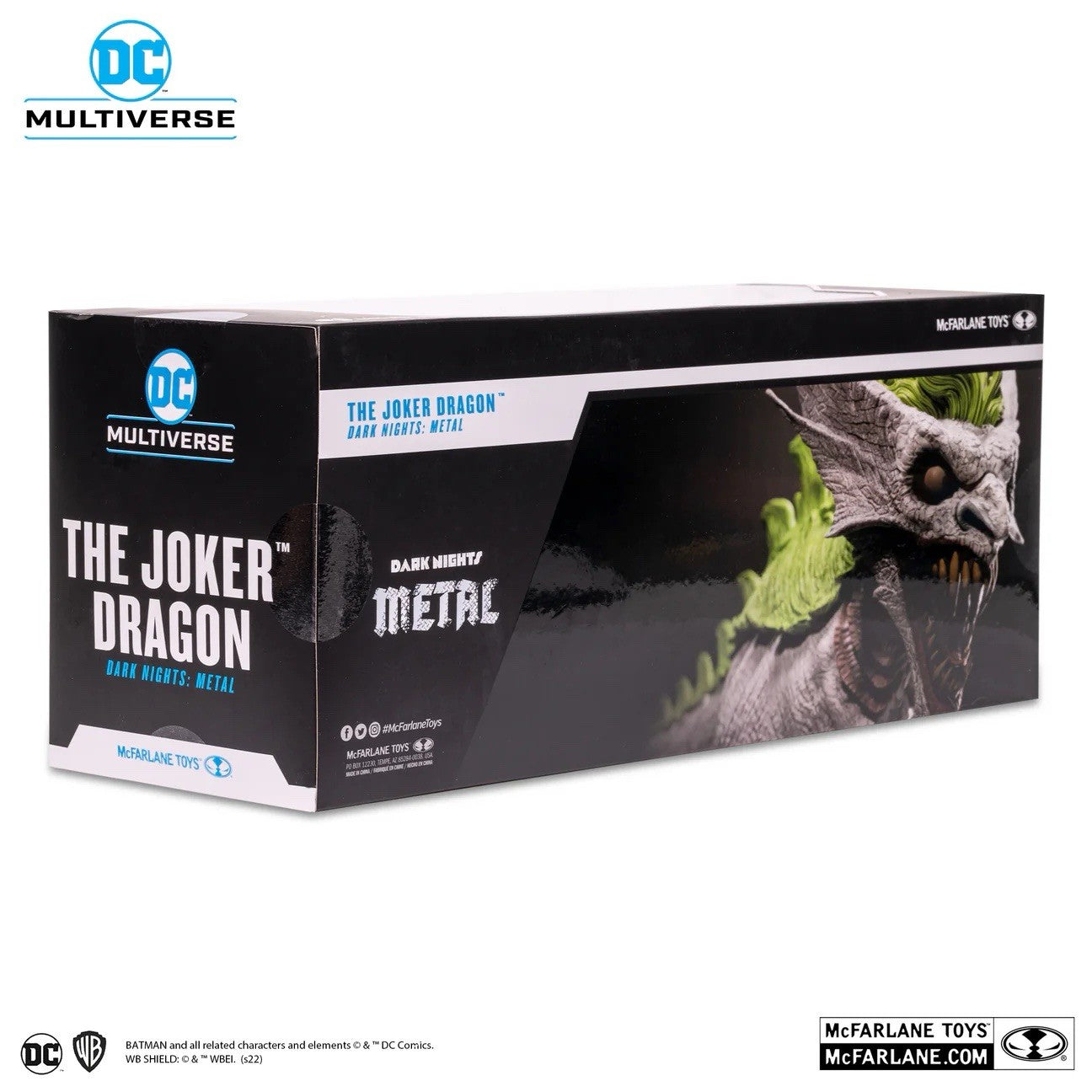 MCFARLANE TOYS DC MULTIVERSE - THE JOKER DRAGON DARK NIGHTS METAL 7" INCH FIGURE