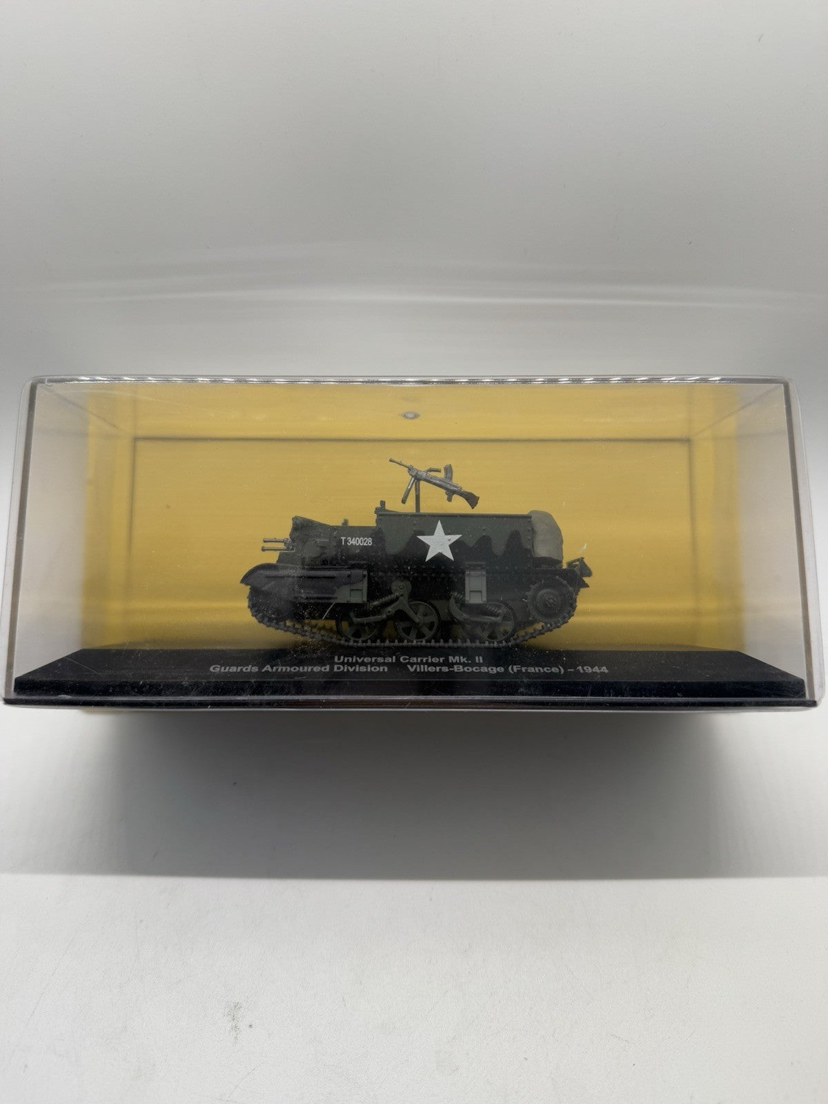 Eaglemoss 1:43 Universal Carrier Mk II Villers-Bocage 1944 Die-Cast Vehicle