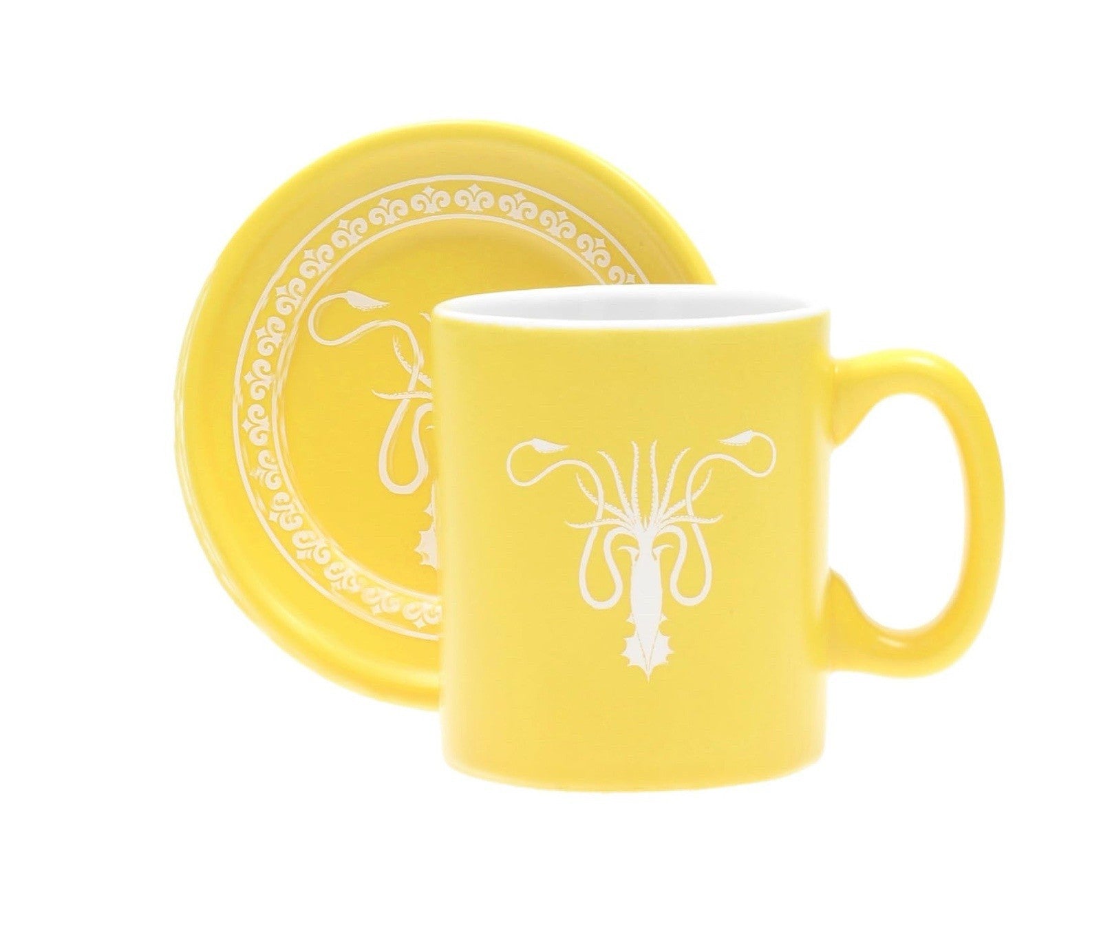 Game of Thrones Set of 4 Espresso Mugs with Saucers – House Sigils