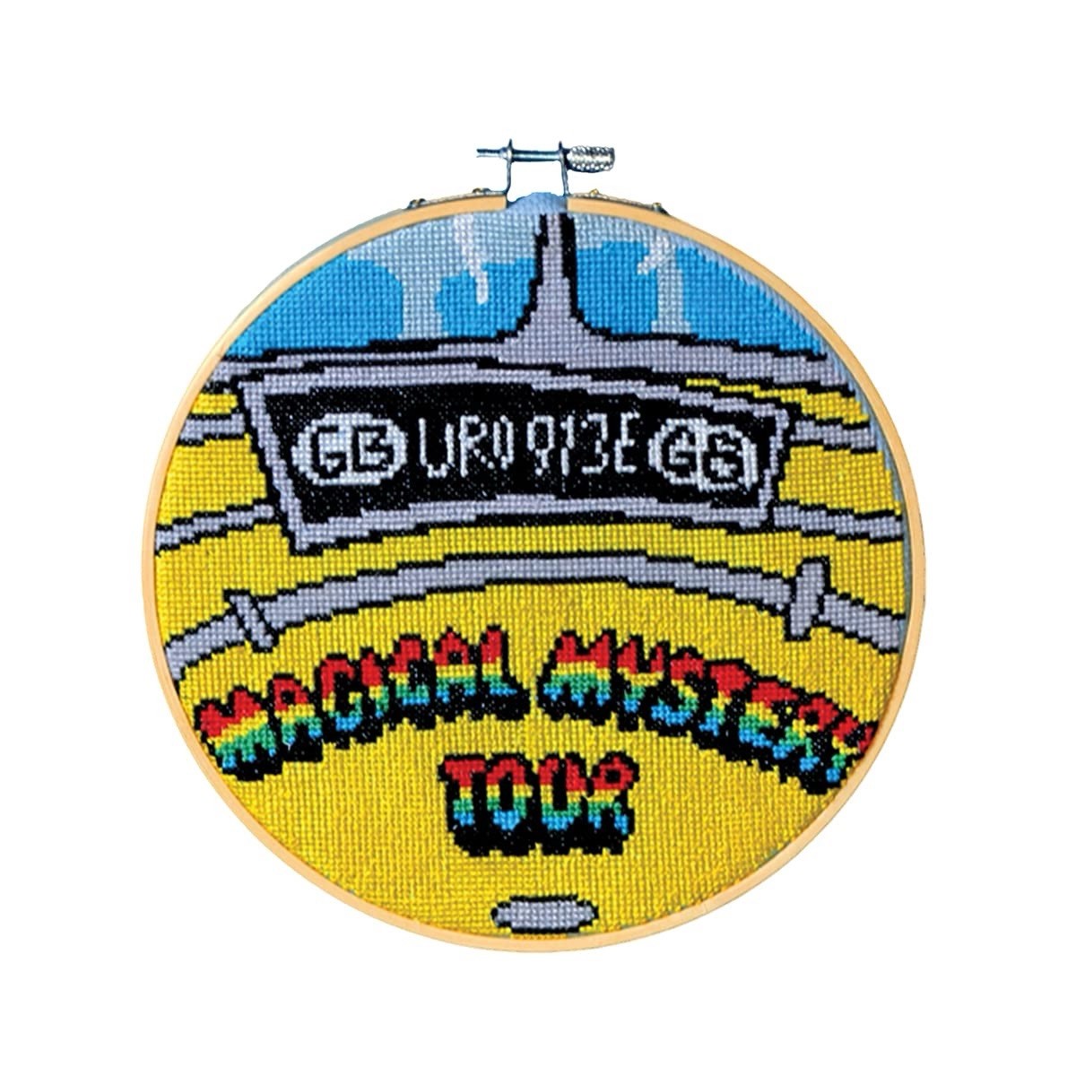 Eaglemoss The Beatles Magical Mystery Tour Bus Cross Stitch Kit