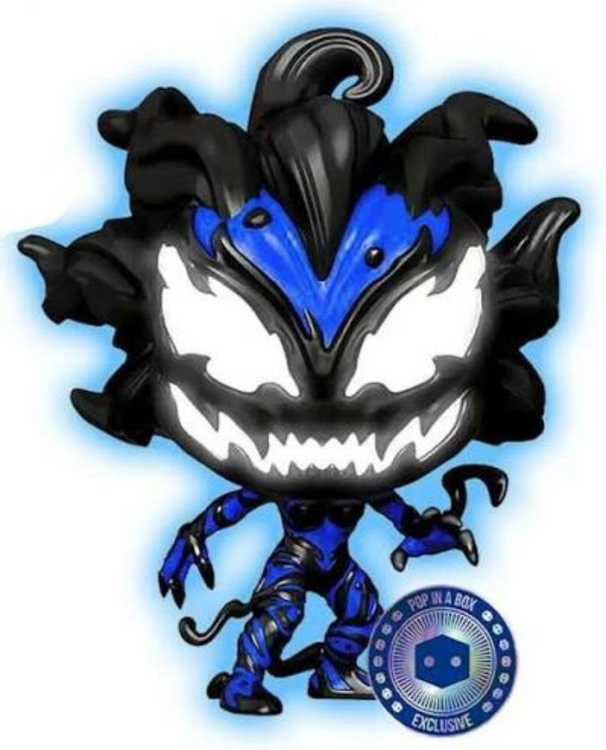 Funko Pop Marvel Venom Mayhem April Parker #676 Glow Pop in a Box Exclusive