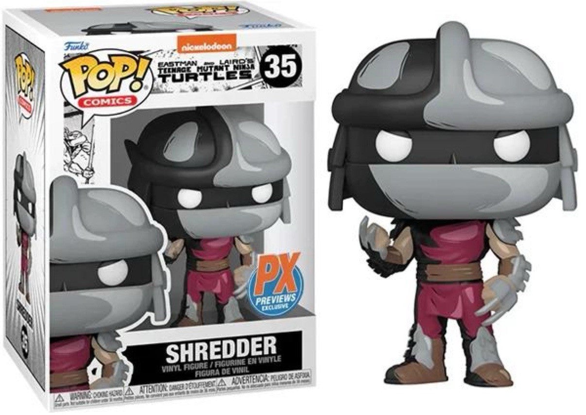 Funko Pop! Comics Teenage Mutant Ninja Turtles – Shredder PX Previews Excl #35