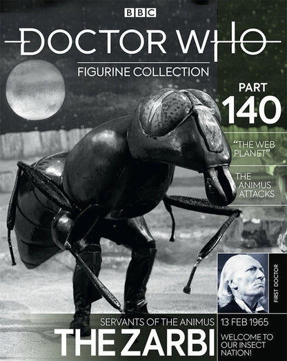 Eaglemoss Doctor Who Figurine Collection #140 The Zarbi w/ Magazine
