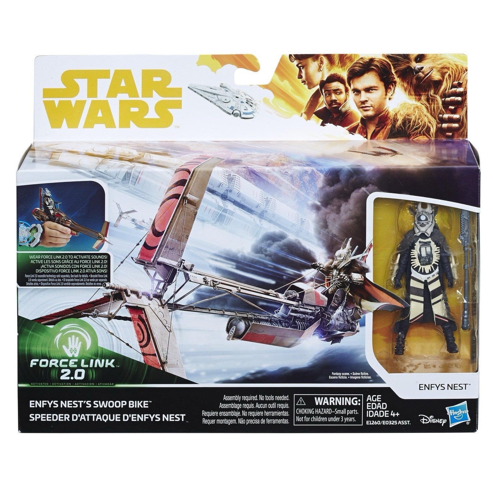 Star Wars Force Link 2.0 Enfys Nest’s Swoop Bike & Figure