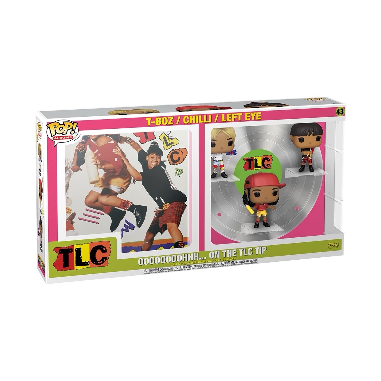 Funko Pop! Albums TLC On the TLC Tip Vinyl Figure Set #43