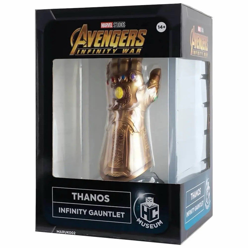 Marvel Avengers Infinity War Thanos Infinity Gauntlet Fig HC Museum (Box Damage)