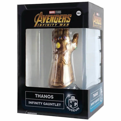 Marvel Avengers Infinity War Thanos Infinity Gauntlet Fig HC Museum (Box Damage)