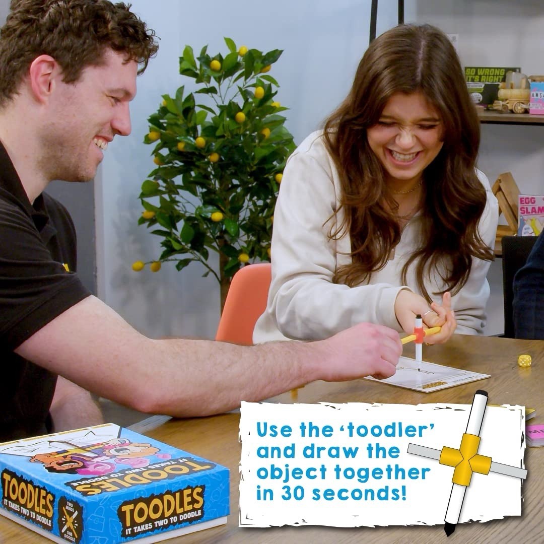 Toodles It Takes Two to Doodle Party Game | Family Drawing Fun | Brand New
