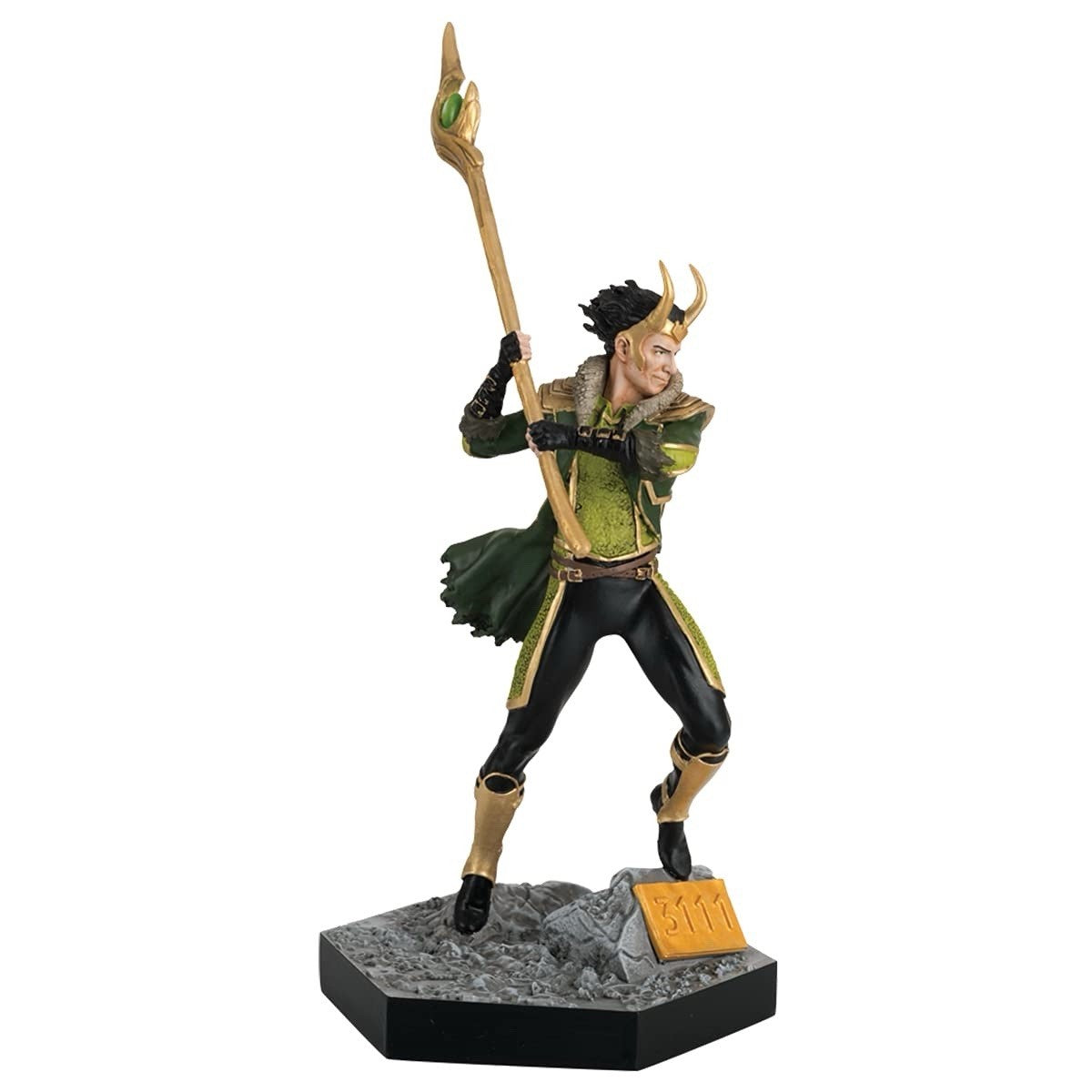 Eaglemoss Marvel VS. Loki 1:16 Scale Dynamic Statue Figure (Box Damaged)