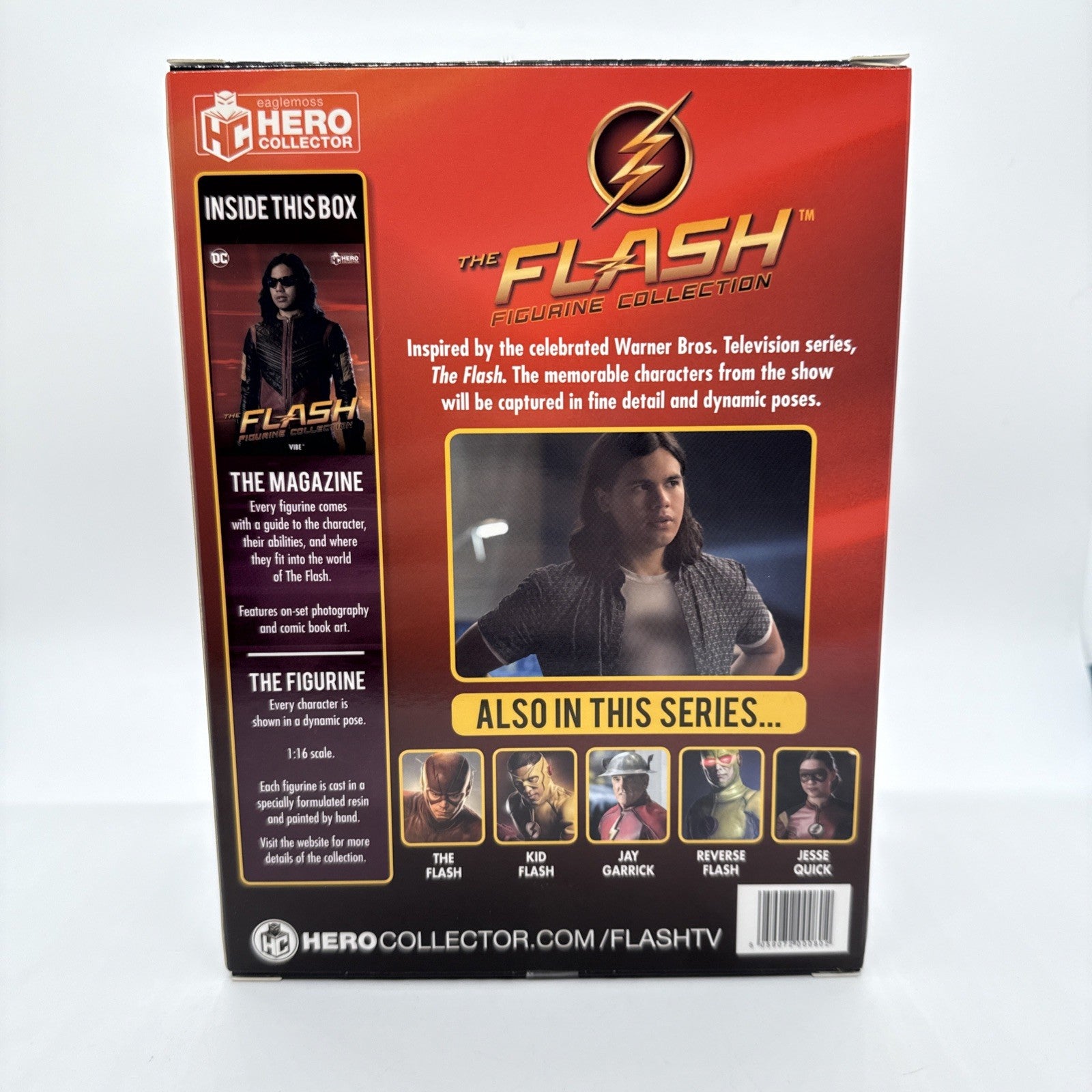 Eaglemoss DC The Flash Figurine Collection Vibe Figure with Magazine