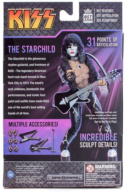 BST AXN KISS The Starchild Destroyer Tour 5” Action Figure with Guitar
