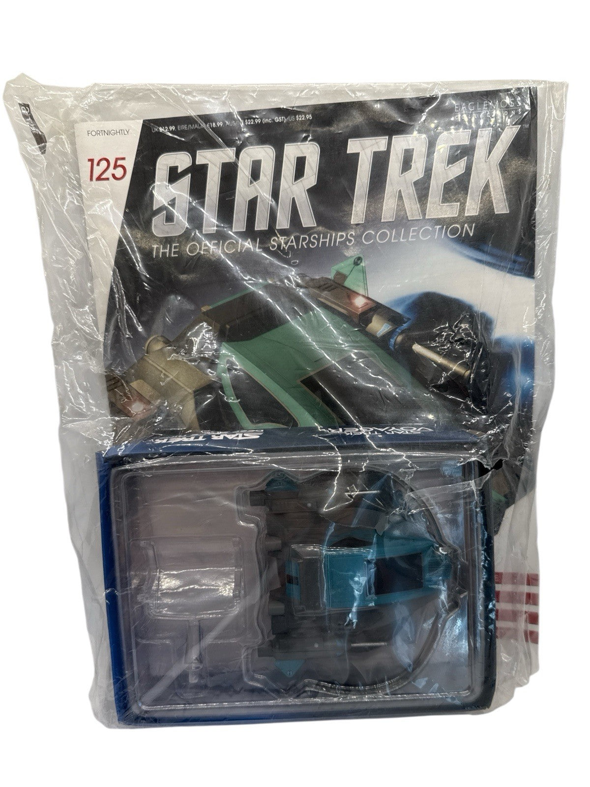 Eaglemoss Star Trek Starships Collection Issue 125 Alice Shuttle w/ Magazine