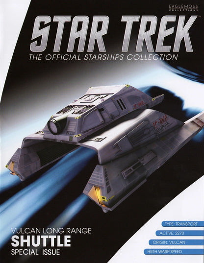 Eaglemoss Star Trek Vulcan Long Range Shuttle Special Issue Model & Magazine