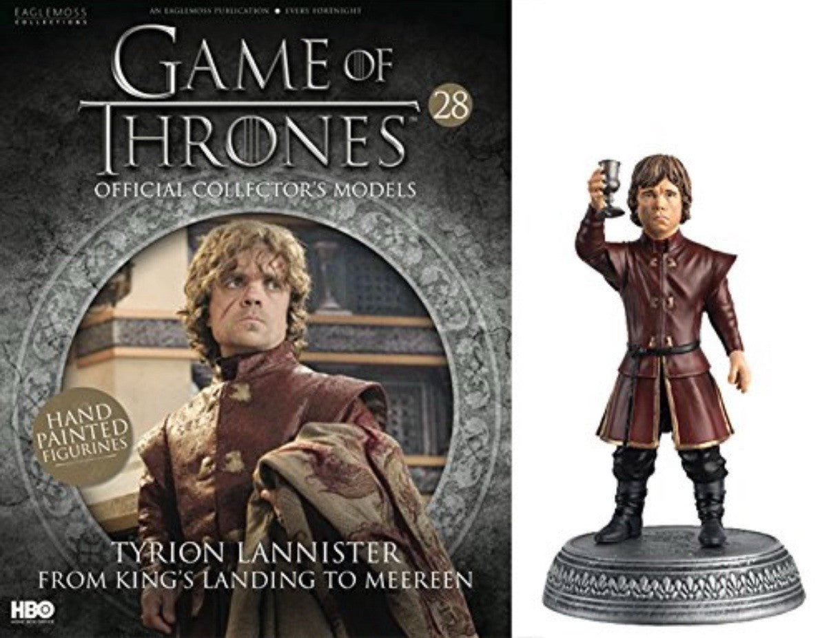 Eaglemoss Game of Thrones Tyrion Lannister Collector’s Model #28 And Magazine