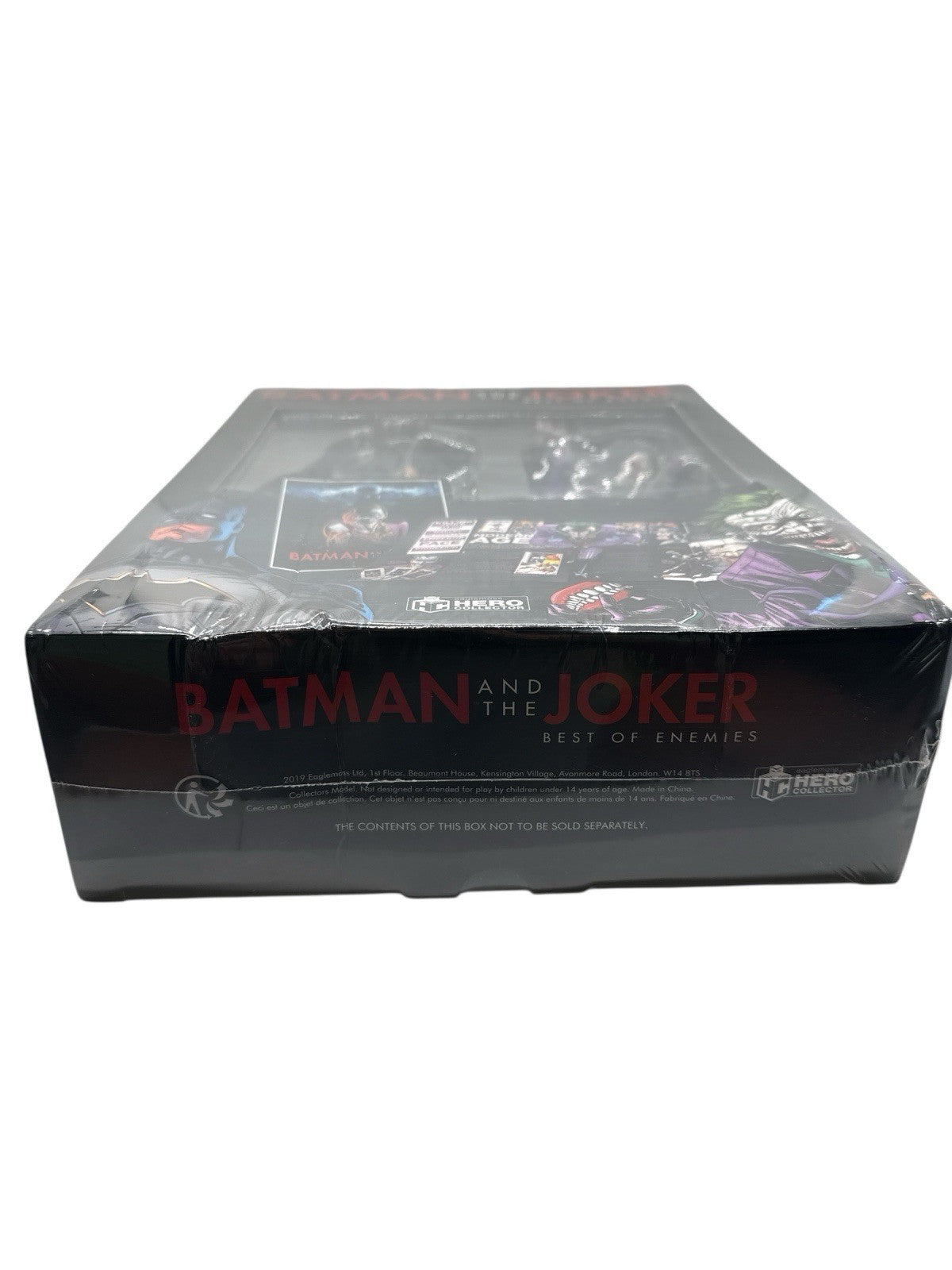 Eaglemoss DC Batman & Joker Best of Enemies Figurines with Collector Guide