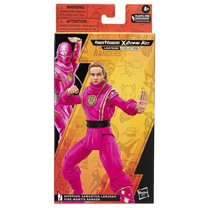 Hasbro Power Rangers x Cobra Kai Samantha LaRusso Pink Mantis Ranger Figure