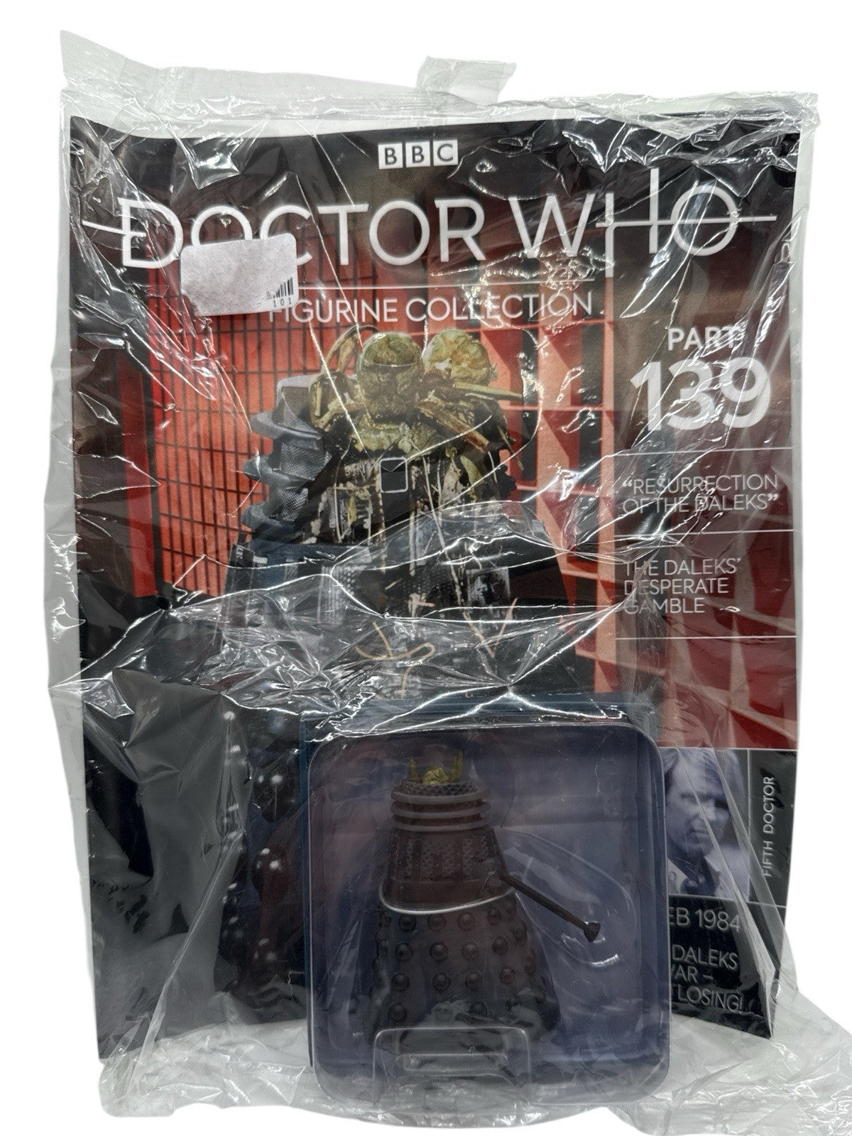 Eaglemoss Doctor Who Figurine Collection #139 Exposed Dalek Mutant w/ Magazine