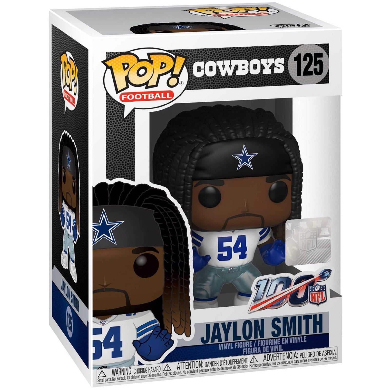 Funko Pop! NFL Dallas Cowboys Jaylon Smith #125 Vinyl Figure
