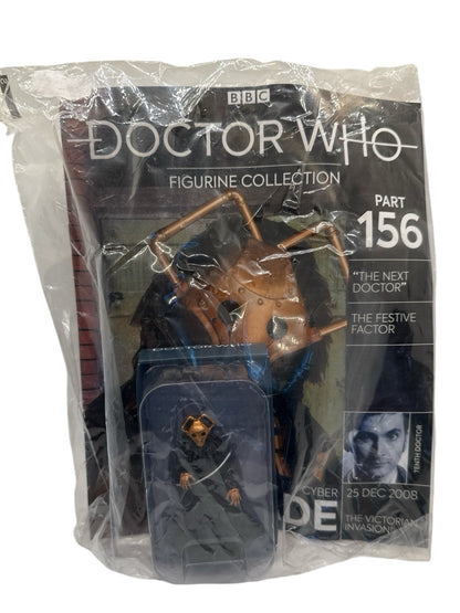 Eaglemoss Doctor Who Figurine Collection #156 Cybershade “The Next Doctor” & Mag