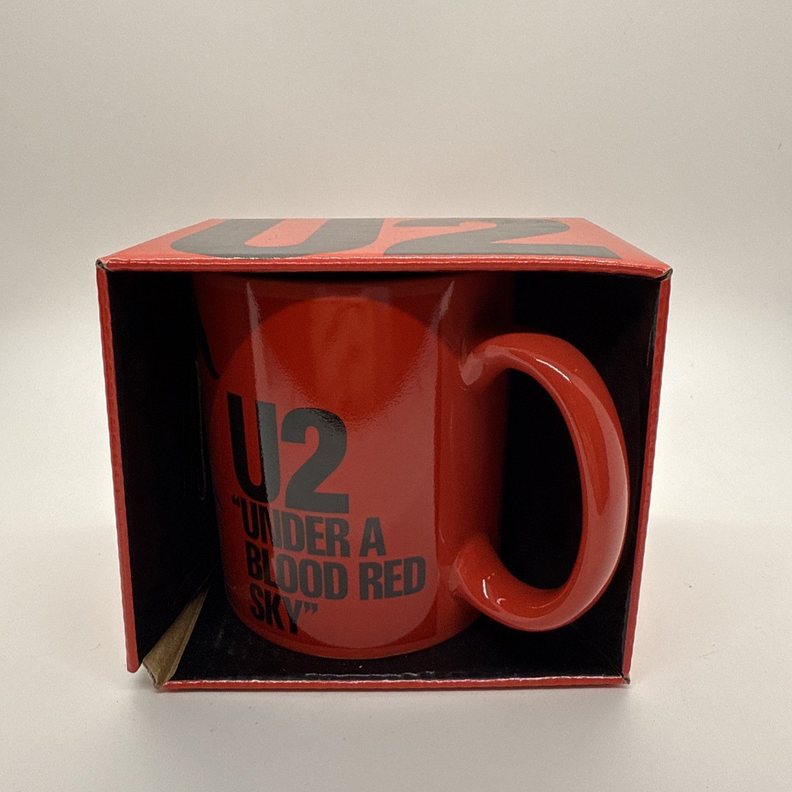U2 Under a Blood Red Sky Ceramic Mug Official Live Nation Boxed