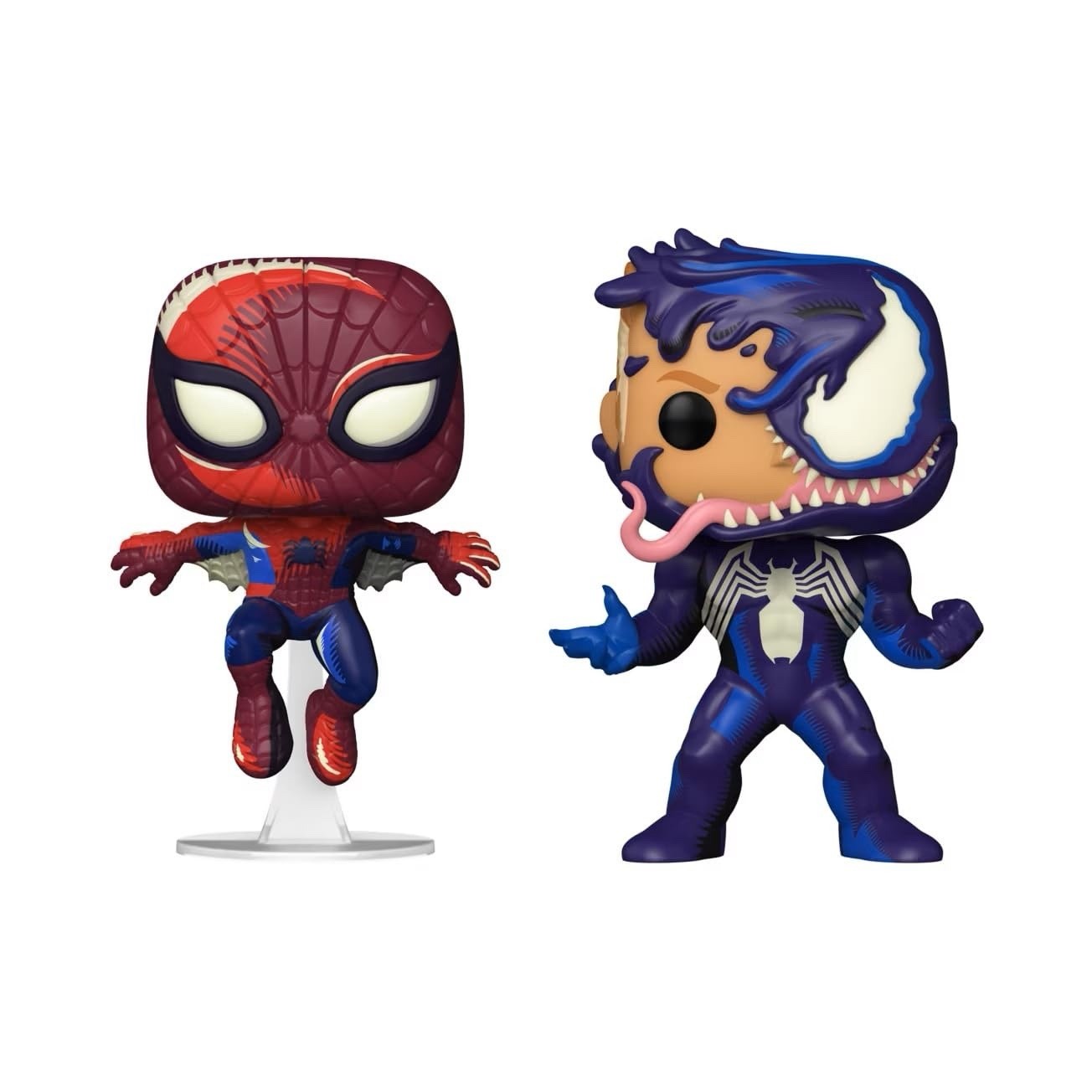 Funko Pop! Marvel Spider-Man & Venom 2 Pack Vinyl Figures