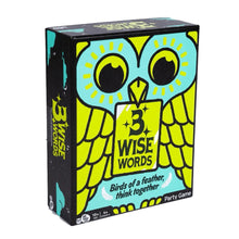 3 Wise Words: A Word-Guessing, Clue-Stealing Family Game