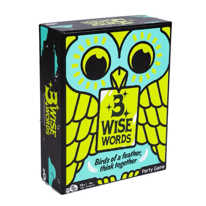 3 Wise Words: A Word-Guessing, Clue-Stealing Family Game