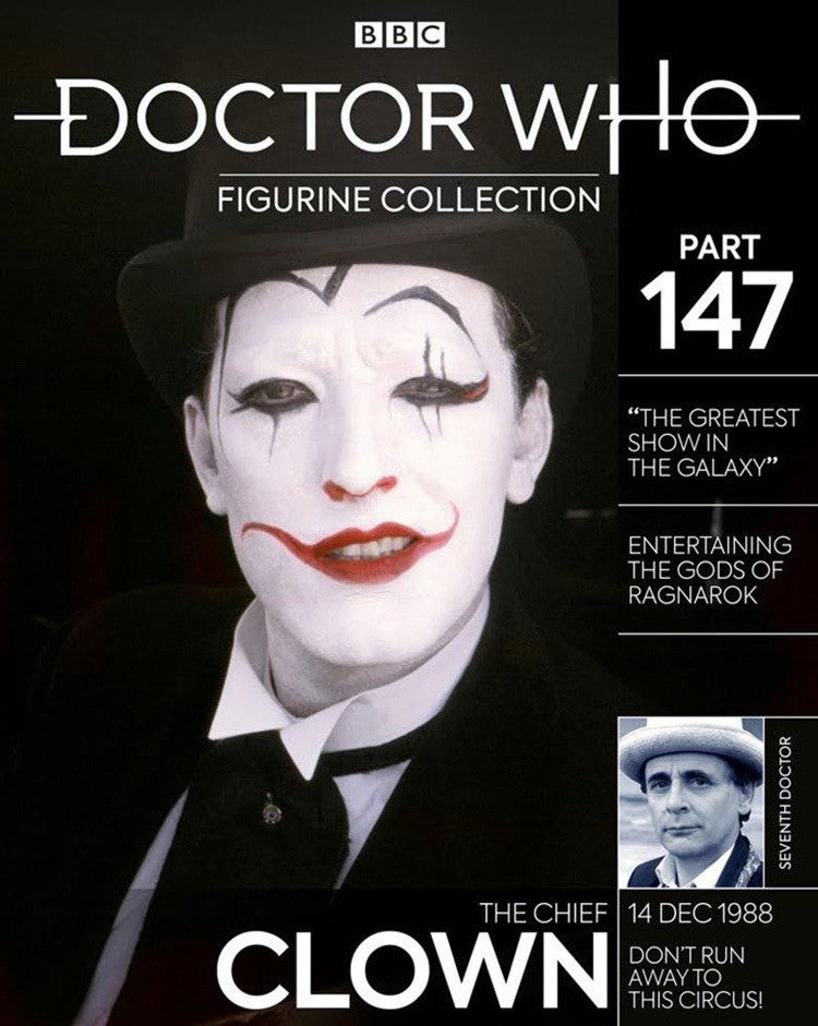 Eaglemoss Doctor Who Figurine Collection #147 Chief Clown w/ Magazine