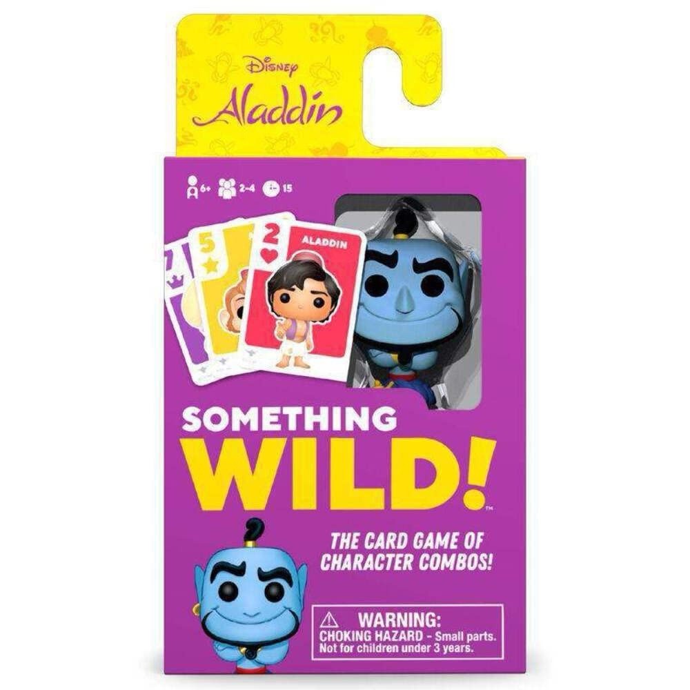 Funko GAMES Something Wild Family Card Game - Disney Aladdin