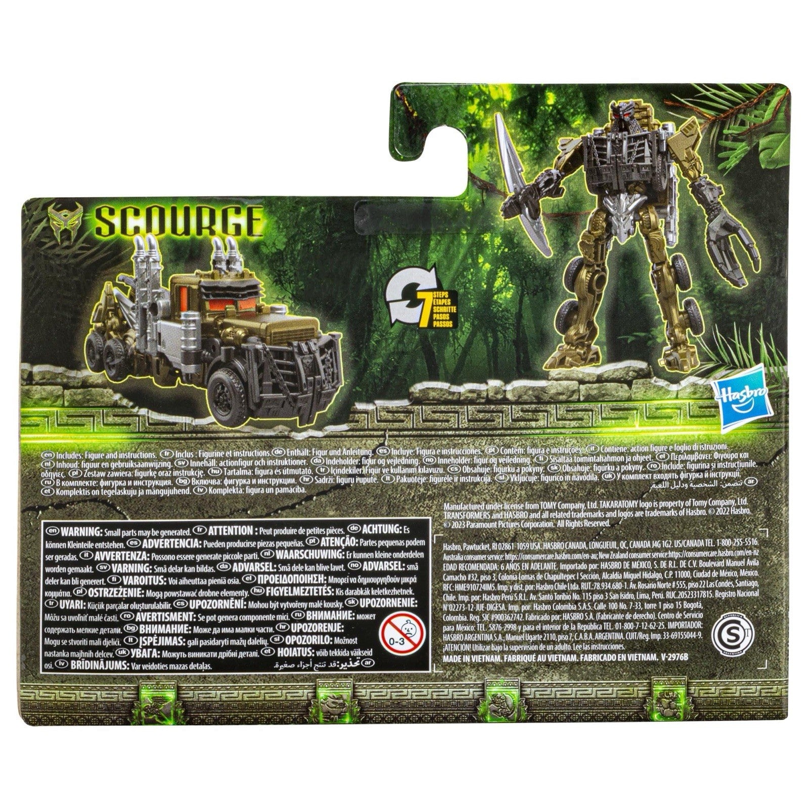 Hasbro Transformers Rise of the Beasts Beast Alliance Scourge Figure