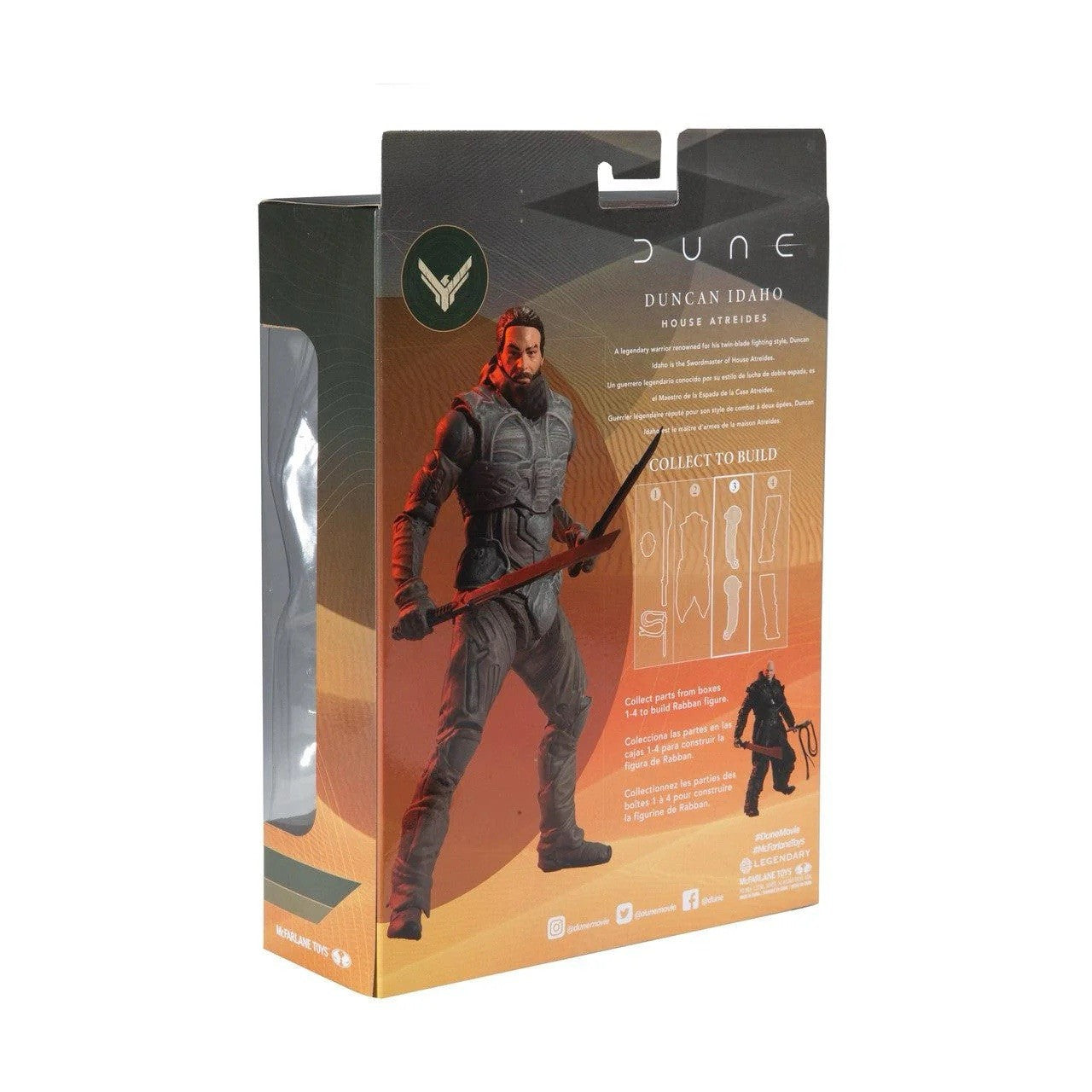McFarlane Toys Dune Duncan Idaho Action Figure 7” Movie Collectible 2020
