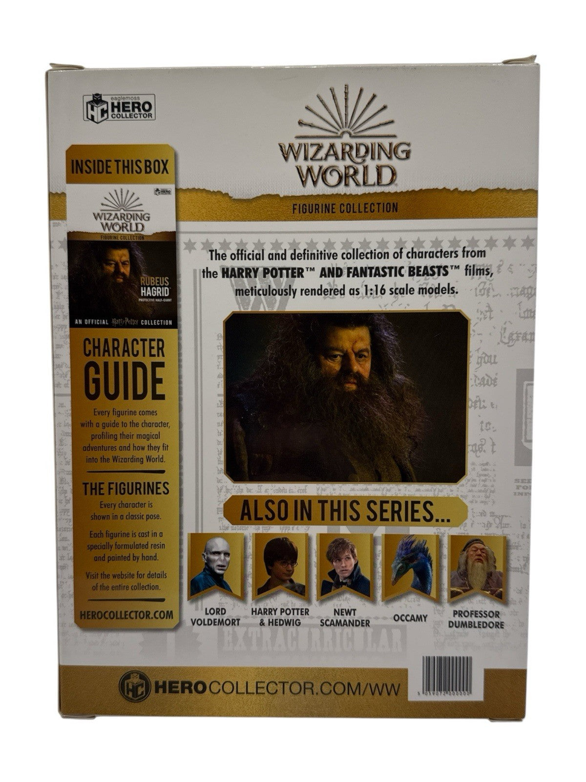 Eaglemoss Hero Collector Wizarding World Figurine Rubeus Hagrid 1:16 Scale