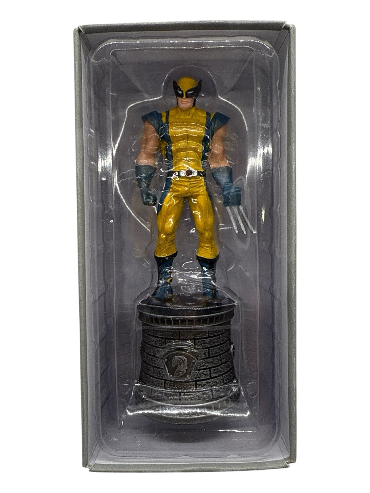 Eaglemoss Marvel Chess Collection Wolverine White Knight Figurine