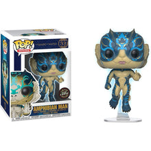 Funko Pop Movies The Shape of Water Amphibian Man #637 Glow Chase Vinyl Figure
