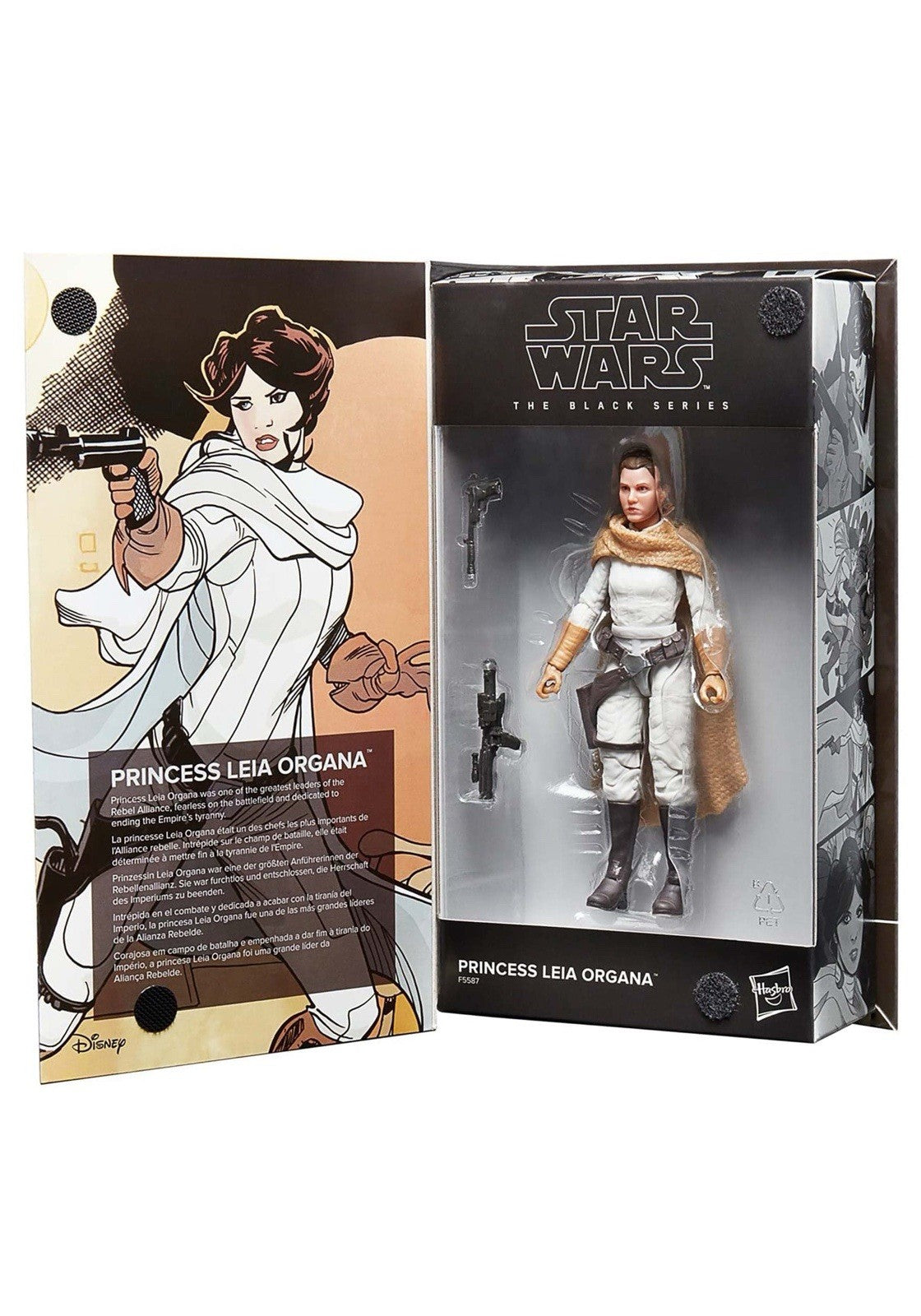 Star Wars Black Series Princess Leia Organa 6-Inch Action Figure
