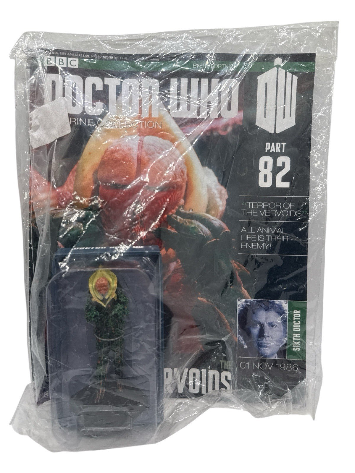 Eaglemoss Doctor Who Figurine Collection #82 Vervoid w/ Magazine