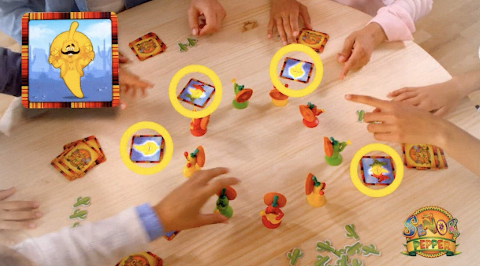 Senor Pepper Board Game By University Games Age 4+