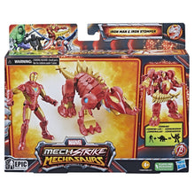 Hasbro Marvel Mech Strike Mechasaurs Iron Man & Iron Stomper Figure Set