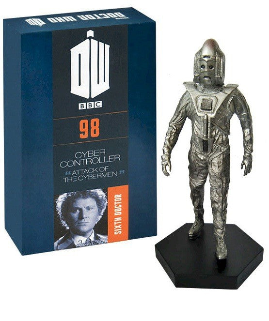 Eaglemoss Doctor Who Figurine Collection #98 Cyber Controller w/ Magazine